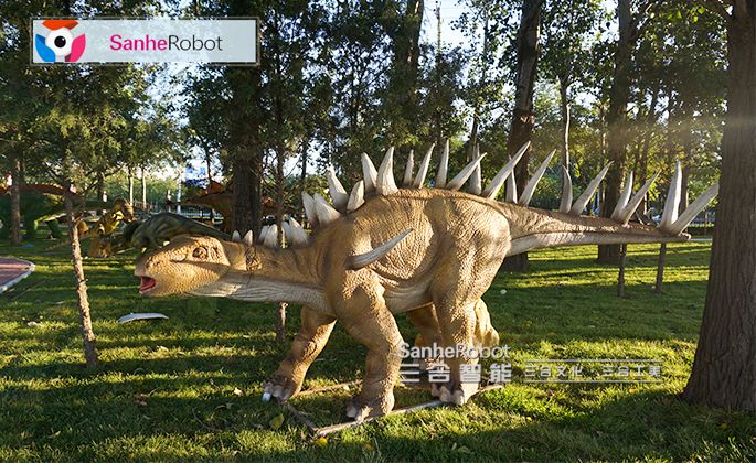 仿真機電模型 | 釘狀龍——恐龍中的防御高手釘狀龍